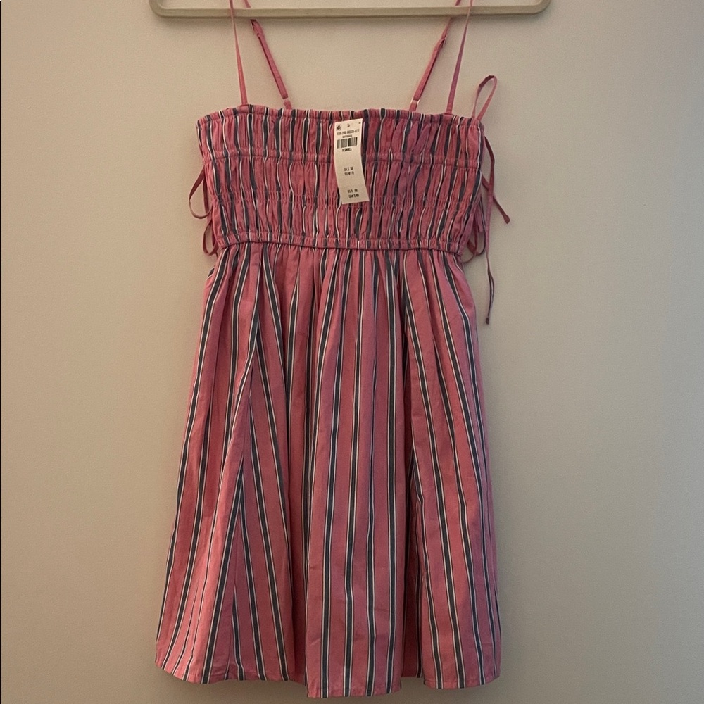 Abercrombie & Fitch Pink Striped Dress